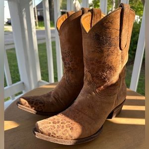 Old Gringo Leopardito Women’s Size 10 Cowboy Boots